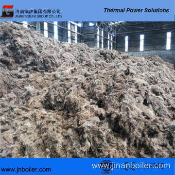 130 T/H Water-Cooling Vibrating Grate Rubber Fired Boiler